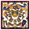 Aurora Knight Square Scarf & Striped Tie Set