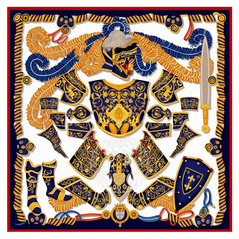 Aurora Knight Square Scarf & Striped Tie Set