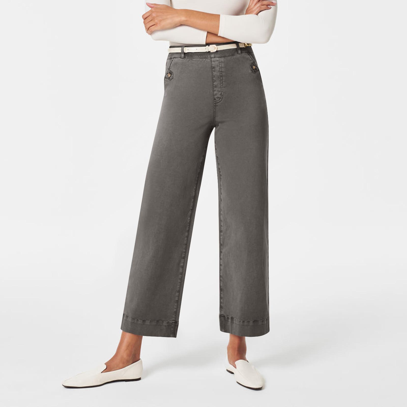 

Wide Leg Pants For Women Yoga Pants High Waist Sweatpants With Pockets Stretch Pants Comfy Workout Sports Sweatpants S