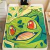 Bulbasaur Cozy Flannel Blanket Print Ideal for Bedroom Living Room and Travel.-TING