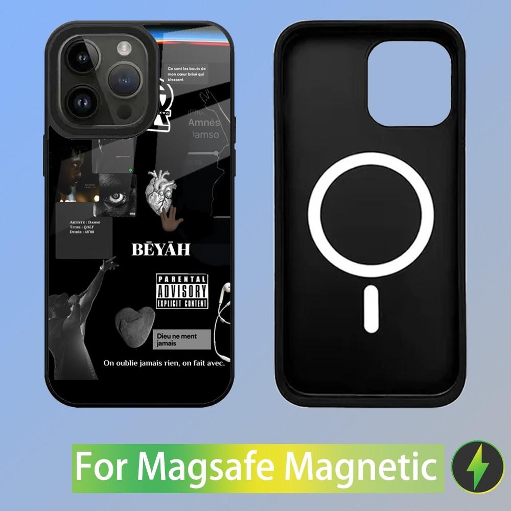 Damso rapper Phone Case For iPhone 15,14,13,12,11,Plus,Pro,Max Mini Magsafe Magnetic Wireless Charging iphone14plus