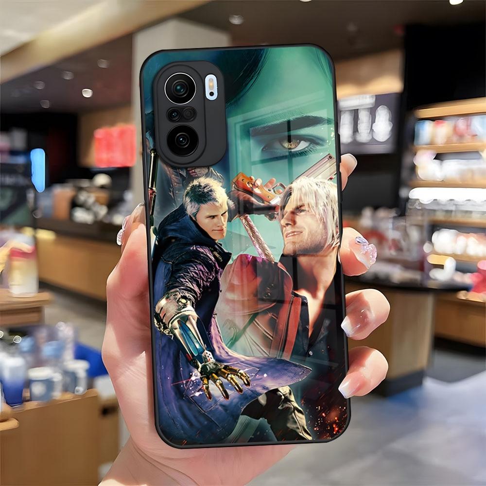 D-Devil May C-Cry Phone Case For Redmi 13 12 13c 12c Note 13 Pro Plus 11 12 Pro 10 12s 11s Tempered Glass Cover