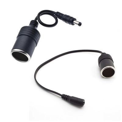 5,5 mm x 2,1 mm DC-Stecker-Buchse-Stromkabel zum Autoladegerät Feuerzeugadapter Buchsenstecker 12 V 24 V 5 A Ampere