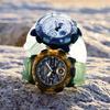 Casio Herren Harz 200M Wasserdicht Digital Stoßfest Quarz Uhr GA-2000HC-3A