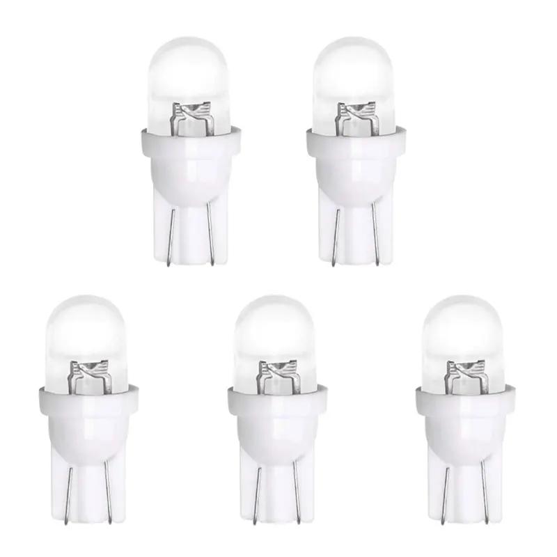 

5/10 шт. T10 супер яркий светодиод Canbus без ошибок салон автомобиля плафон для чтения автомобильный парковочный фонарь клиновидная задняя боковая лампа