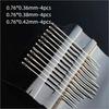 12/24/36Pcs Blind Needle Elderly Needle-side Hole Hand Household Sewing Stainless Steel Sewing Needless Threading Diy Jewelry