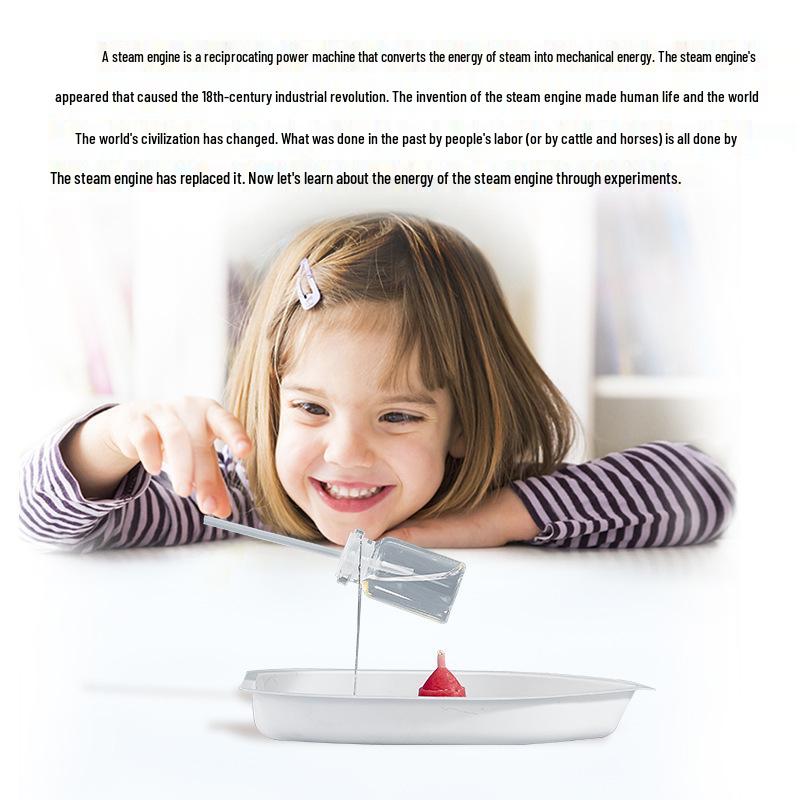 Kits de bricolage scientifiques Steamboat Elementary: Amusement fait main pour les expériences éducatives