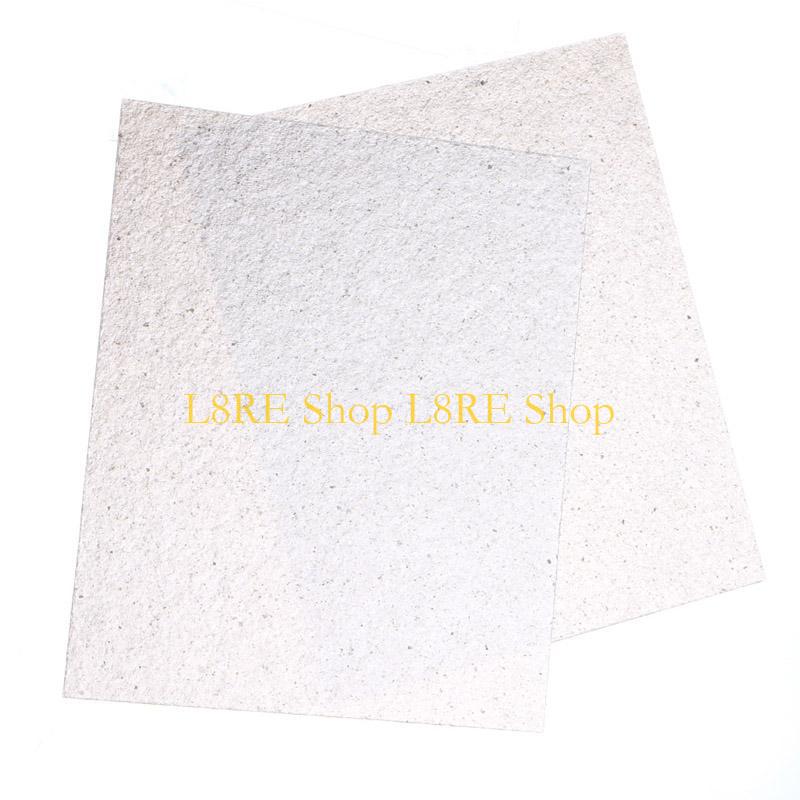 L8RE Useful Mica Plates Sheets Microwave Oven Repairing Part Kitchen Tool 145 x 120mm