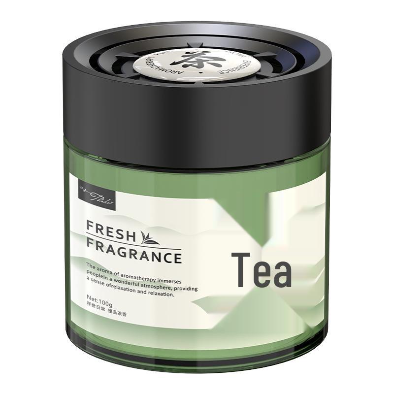 High-End Floral Car Air Freshener: Long-Lasting Solid Perfume for Car Interior