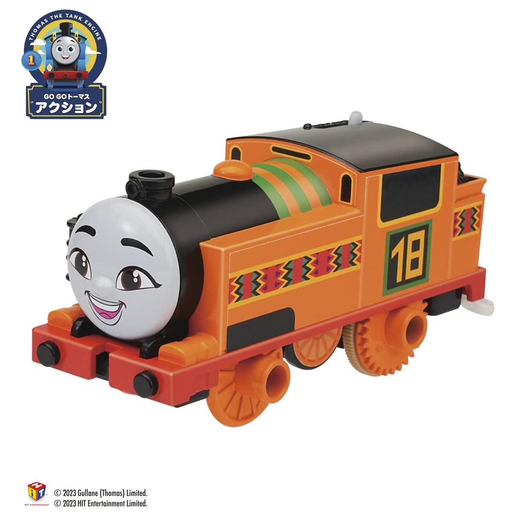 TAKARA TOMY Plarail Thomas GOGO Thomas Plarail Nia Train Toy for Ages 3 and Up