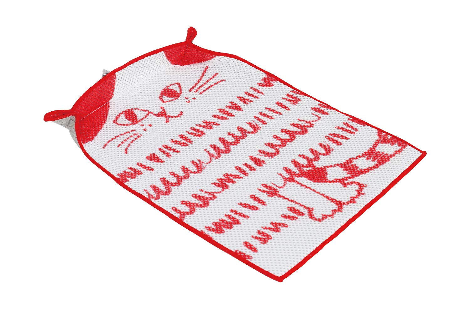

Marna Animal Dish Mat Cat Red K706R 25×33×4