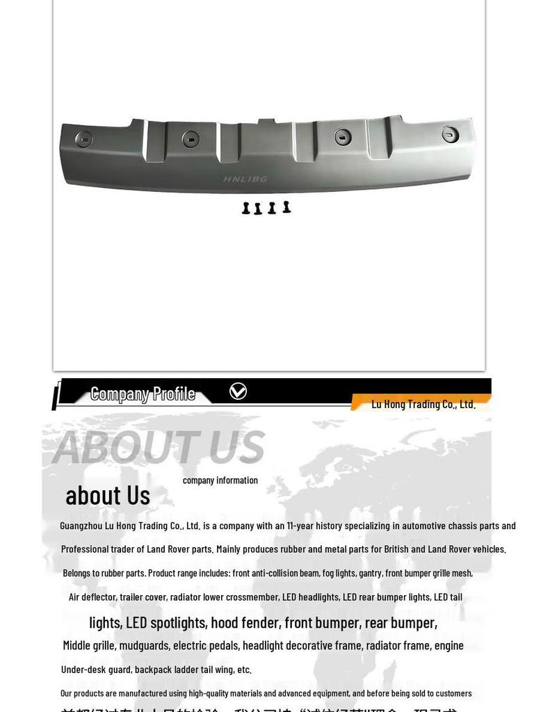 Land Rover Discovery 4 Pokrywa Otworu Haka Holowniczego Zderzaka Przedniego (LR051331, LR051329, LR051330)