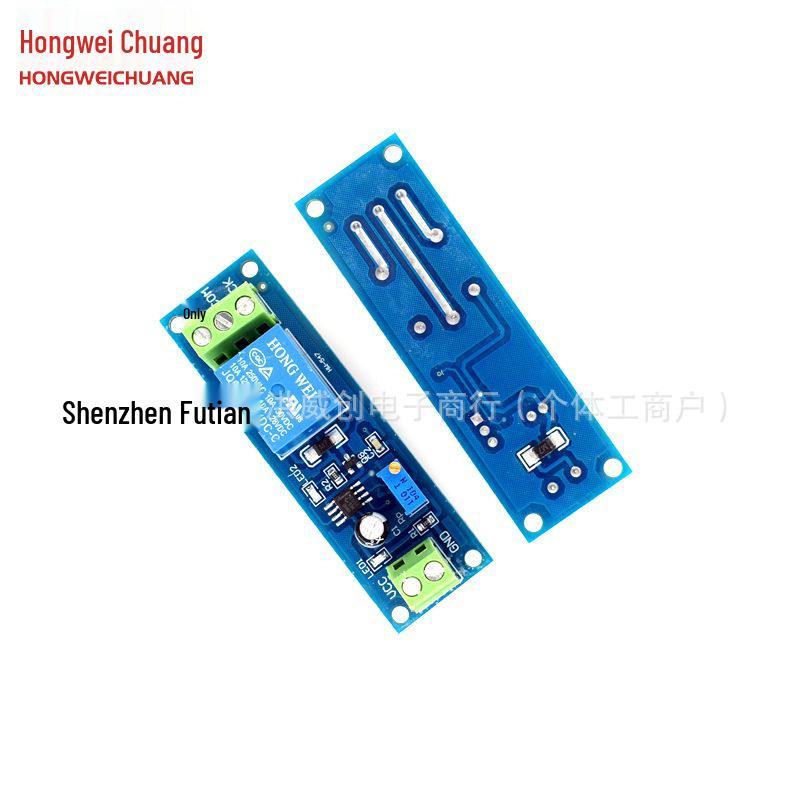 NE555 Adjustable 12V Delay Off Relay Module