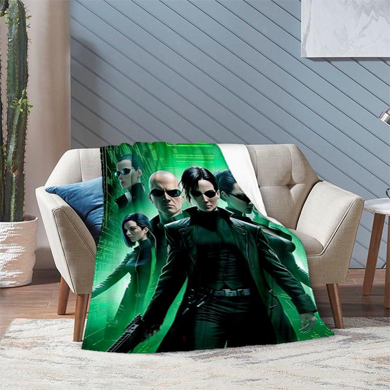 Matrix Blanket Suitable All Seasons Soft Comfortable Sofa Office Home Blanket Holiday Birthday Gift Blanket Soft And Comfortable Sofa Blanket Sheet