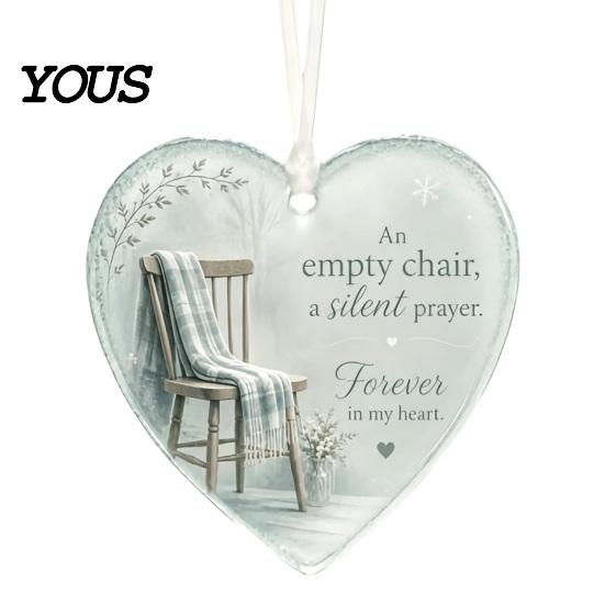 Pet Loss Consolation Gift Acrylic Heart Shape Ornament with Animal Pattern & Emotional Message, Decorative Pendant Hanging Rope for Car Rear