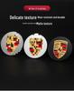 Compatible Porsche Wheel Caps for Cayenne, 911, Panamera, Macan - Color Logo Center Tire Caps