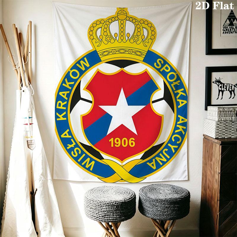 Wisła poster Wall Hanging Printed Fabric Blanket Decorative Tapestries for Bedroom Living Room Home Decor