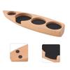 Wooden Coffee Tamper Holder Coffee Tamper Mat Stand Coffee Maker Support Storage Base Beech Small for 51mm 2.0in 53mm