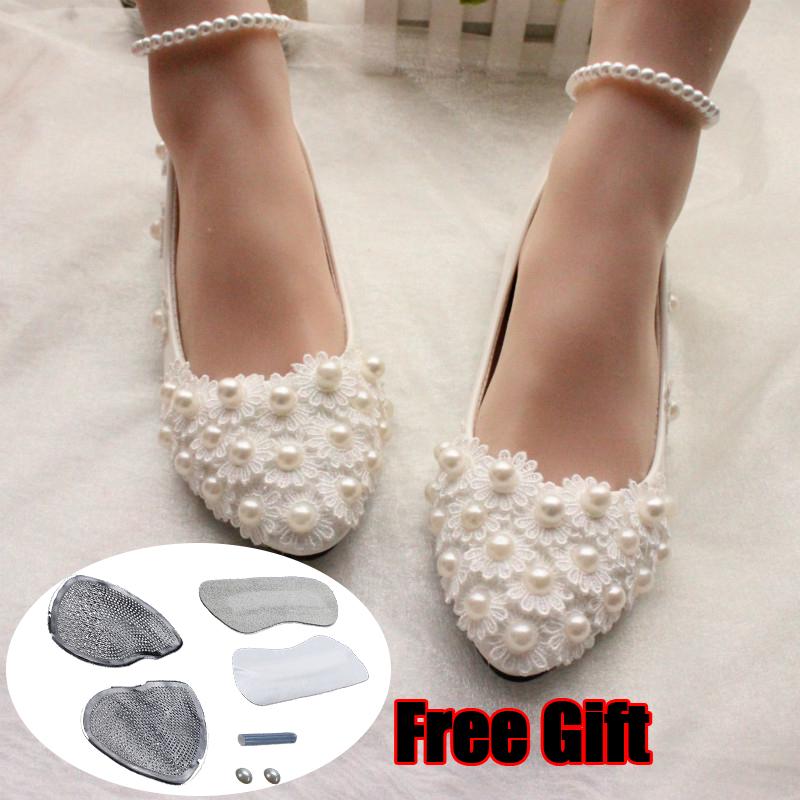 wedding flats ankle strap
