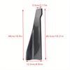 Car Tuning Rear Corner Guard, 48CM Carbon Fiber Car Tuning Rear Shovel Small Enclosure Protection Plate, Car Side Door Protector