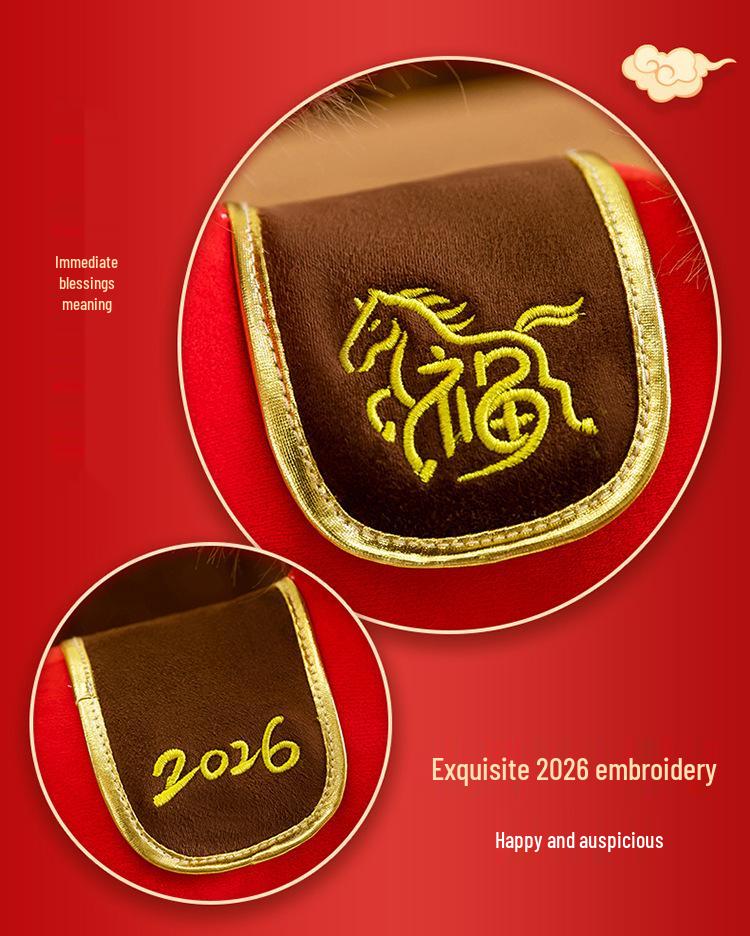2026 Year of the Horse Fortune Plush Mascot - New Year Gift Series Rag Doll