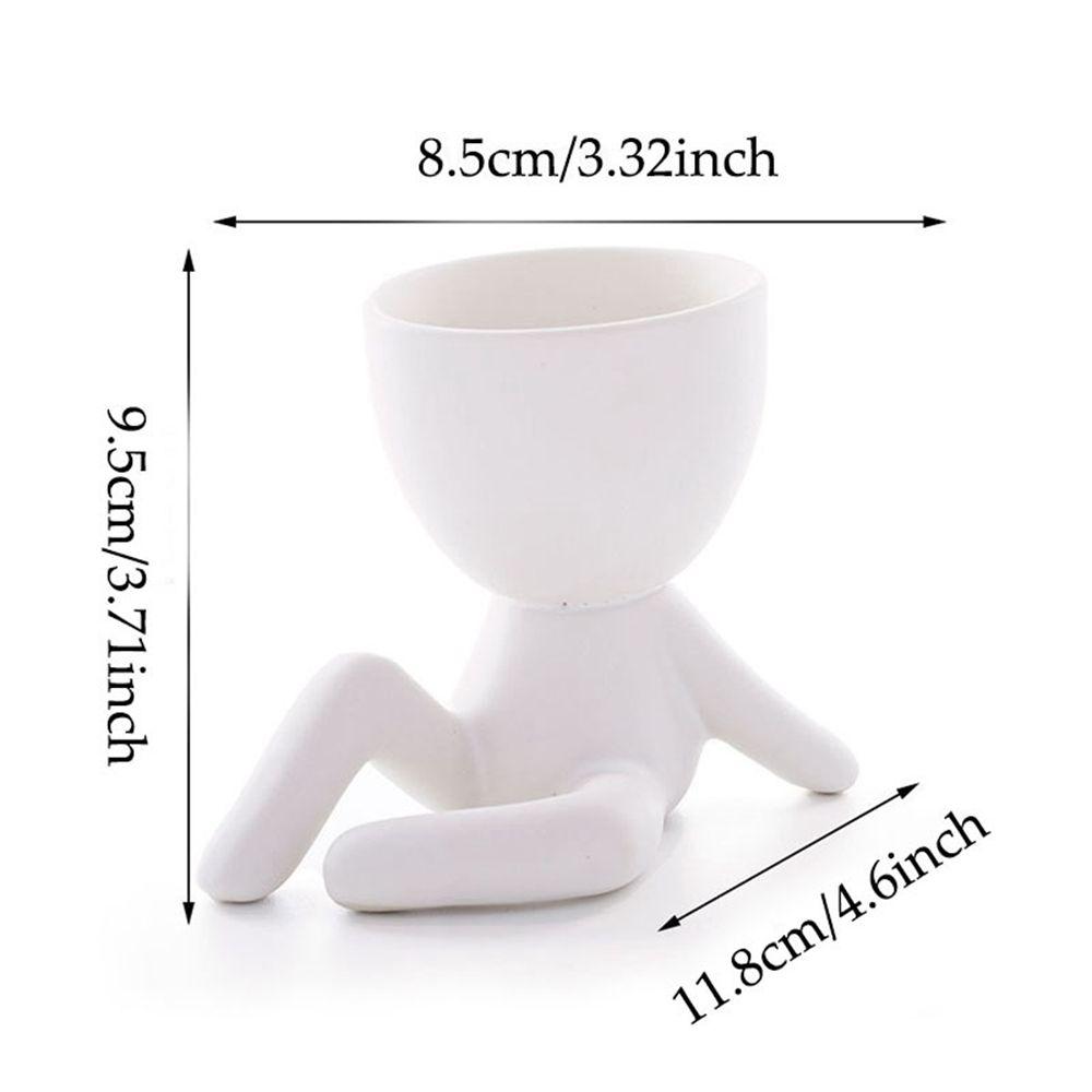 Ceramic Vase Succulent Plant Pot Table Decoration Plant Pot Flower Pot Home Decor Garden Supplies