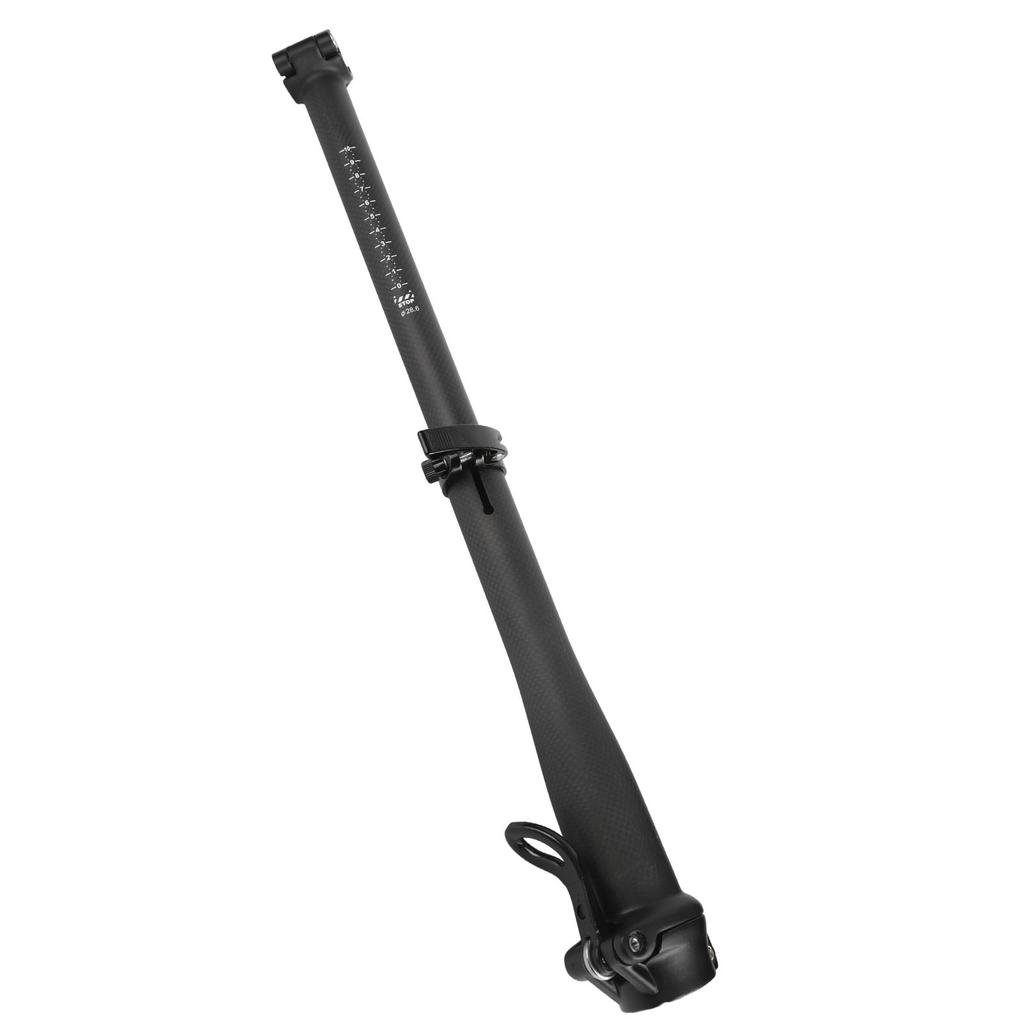 1 Set Folding Bike Stem Quick Release High Strength Carbon Fiber Folding Handlebar Stem for 28.6mm