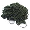 1PC Nylon Rope Meshy Hammock for Outdoor Sleeping Net Bed with Rope Portable Camping Garden Beach Yard Travel Swing Hanging Bed