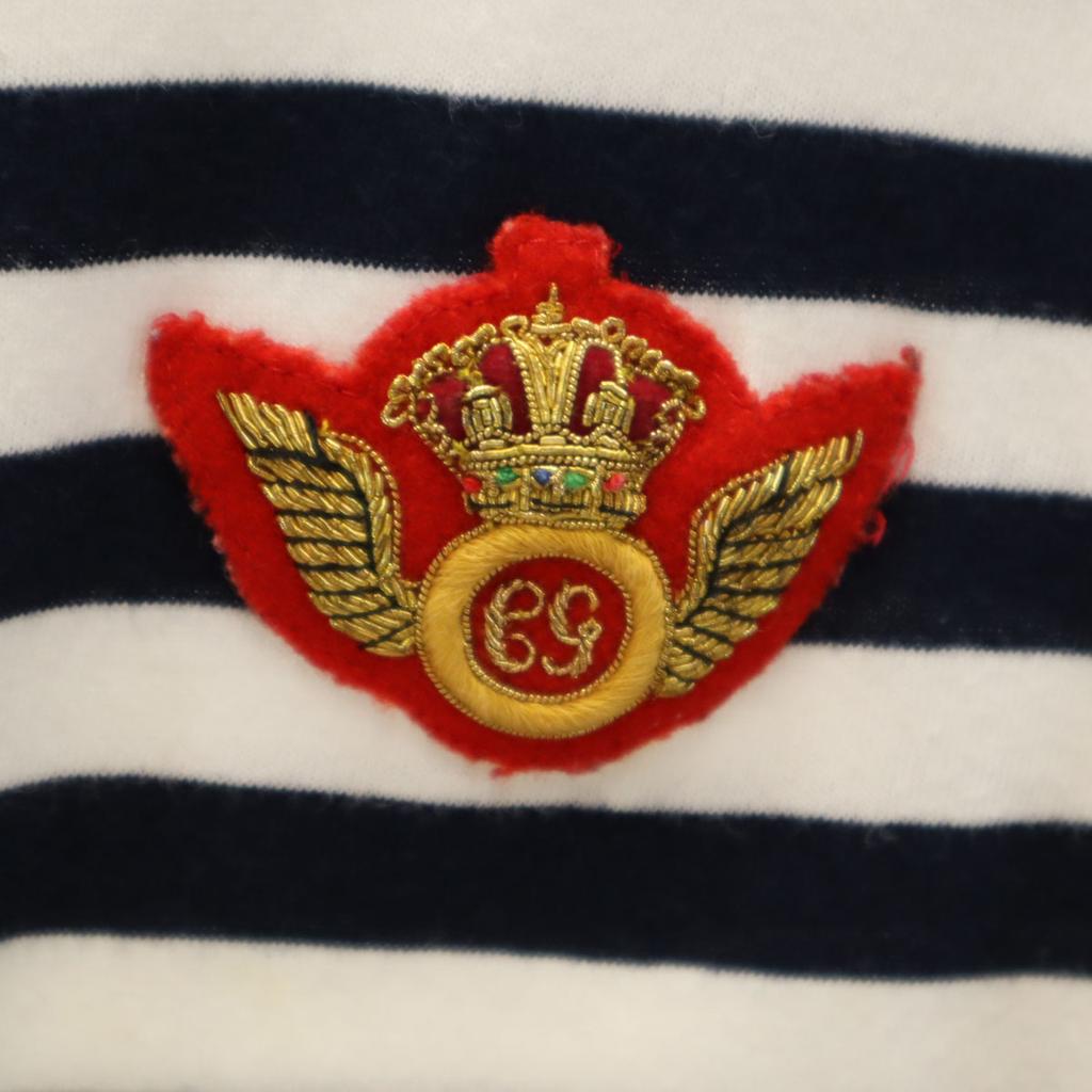 Comme des Garcons Comme des Garcons Made in France Border Pattern Long sleeve Cut Women Used