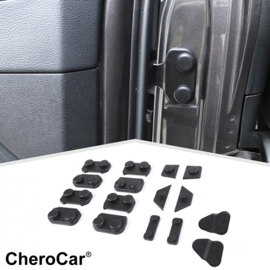 16X Car Screw Protector Cover Trim for 2018+ Jeep Wrangler JL & Gladiator JT 20+