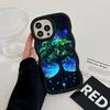 World Life Tree Mobile Phone Case for iPhone 17 16 15 14 13 12 11 Air Pro Max Plus Wavy Edge TPU Colorful Cover Luxury Cover