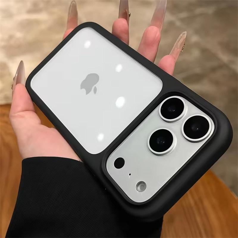 

Прозрачный противоударный чехол-фунда для iPhone 17 Pro Max 17 Pro 17 Air с интеллектуальной кнопкой камеры iPhone 16