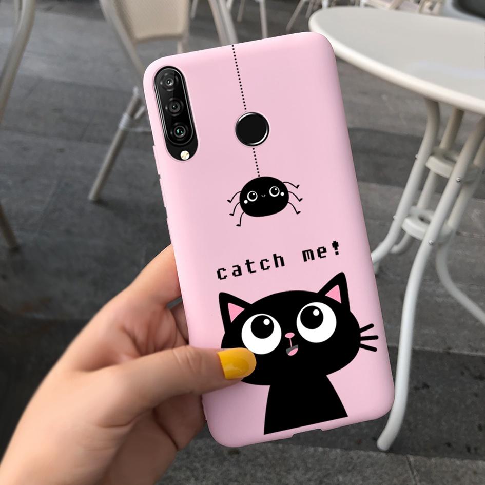 For Huawei P30 Lite Pro Case Fashion Girls Butterfly Bees Soft Fundas For Huawei P30 Pro VOG-L29 ELE-L29 P 30 Lite P30lite Coque