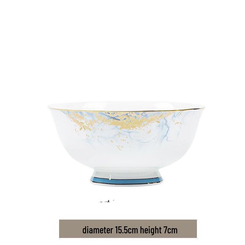 Linpan Household Bowl and Dish Set