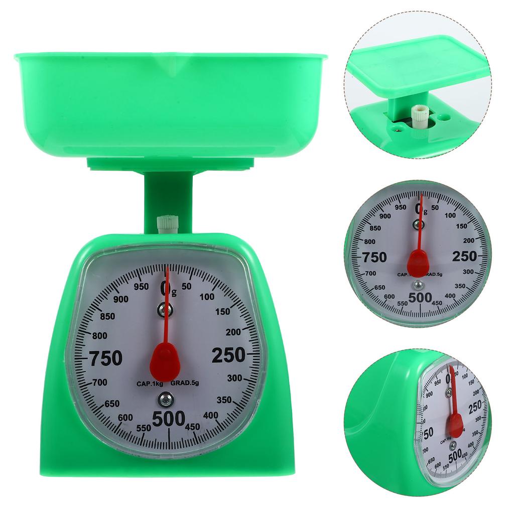 Plastic Laboratory Scale Dial Display Precision Weighing Platform Chemistry Experiment Tool Kitchen Food Scale