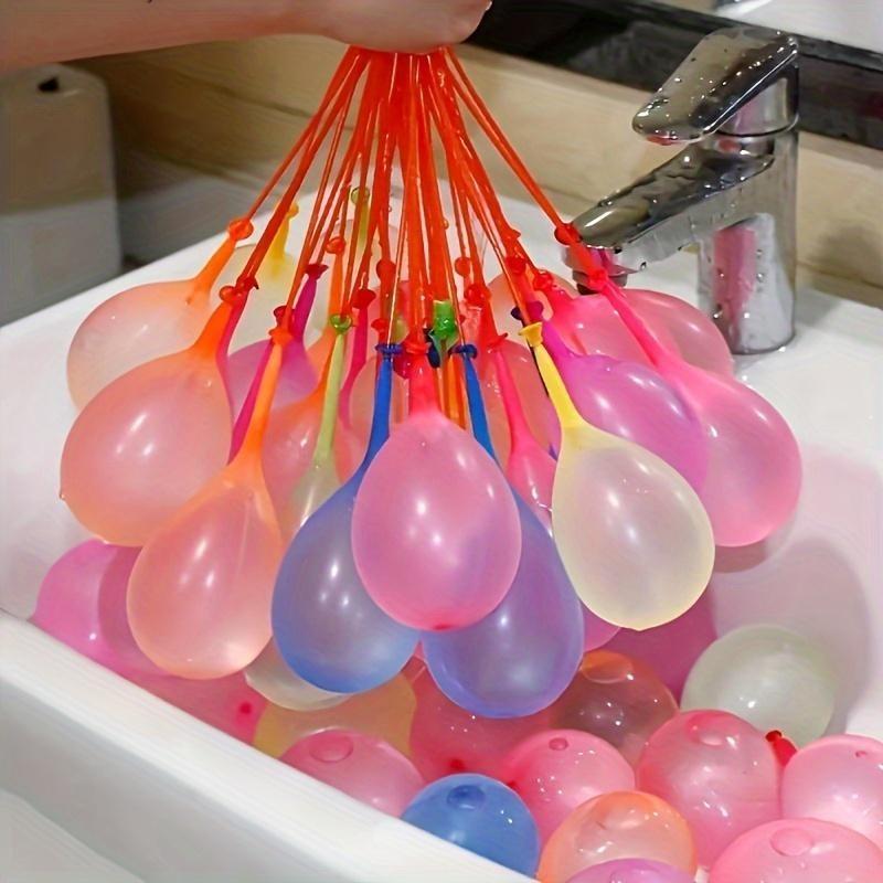 1 Bundle of 37pcs Summer Party Hip Hop Water Balloons, Quick Fill and Automatic Knotting Water Balloons, Setting The Party, Outdoor Entertainment