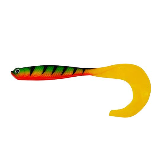 4Pcs Luya Baits Realistic Design 6cm Reel Tail Lifelike Patterns Realistic Swimming Action Lure Freshwater Saltwater Baits