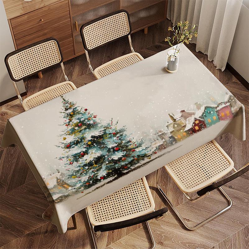 Geometric Floral Tablecloth Restaurant Kitchen Tablecloth Living Room Home Decoration Rectangular Party Decoration