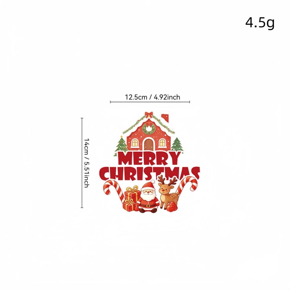 Christmas Party Decoration Set with Merry Christmas Letter Banner, 6pcs Hanging Swirls and 13pcs Cake Toppers