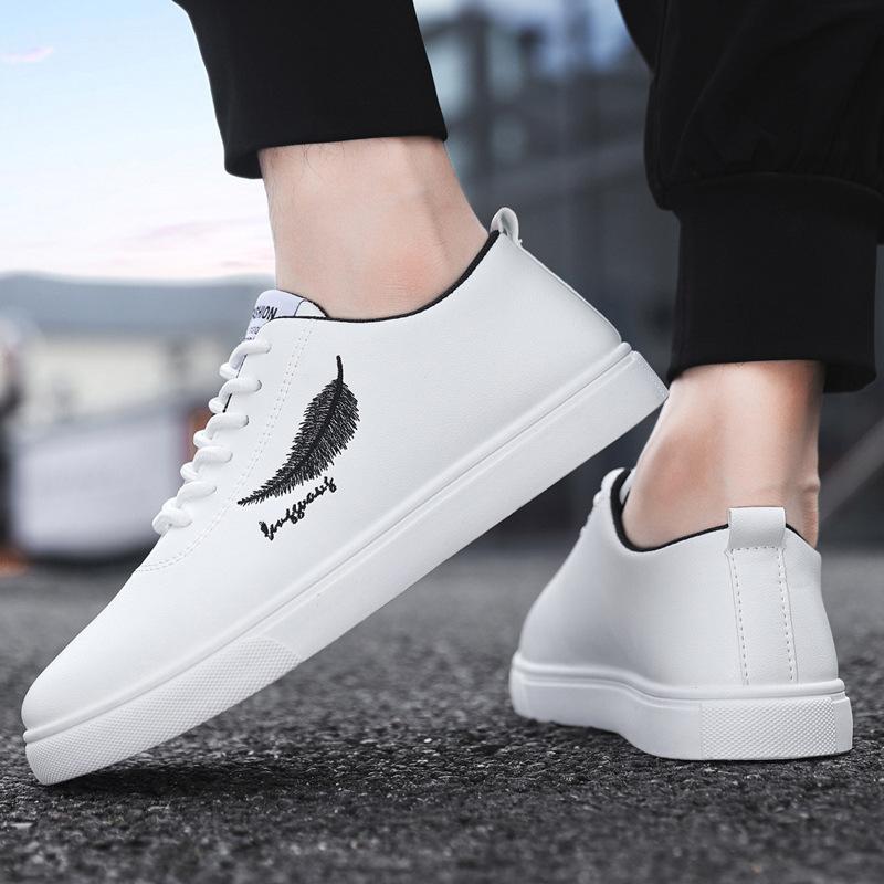 

Autumn new men s shoes trendy versatile casual shoes student white shoes Chinese style sports board shoes boys trendy shoes 39