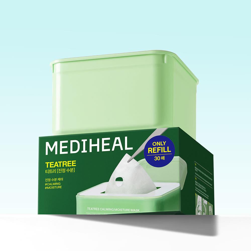 Mediheal Derma 365 Pick & Use Daily Sheet Mask 30 Sheets 4 Types | Madecassoside / Tea Tree / Collagen / PDRN | Refill Available