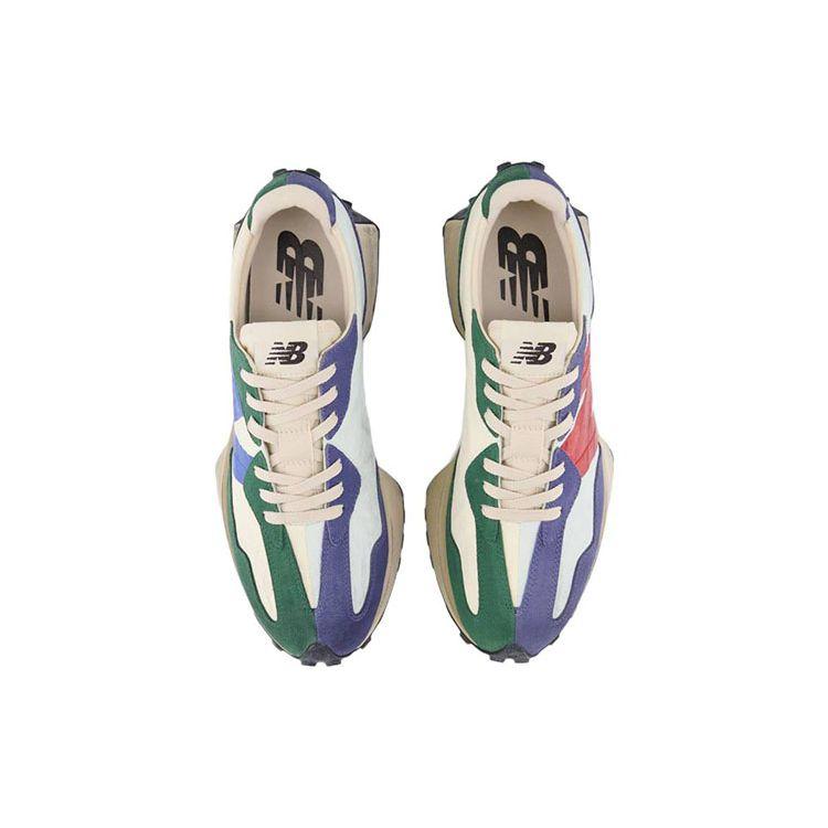 New Balance 327 Vintage Worn Pack - Forest Green Serene Blue Unisex Sneakers Multi-Color MS327VB