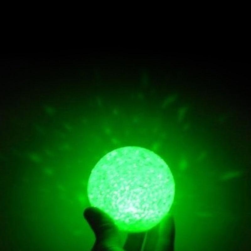 10cm Zmieniająca Kolor Kryształowa Kula LED Lampka Nocna Dekoracja Lampa Świeca Lampka Nocna