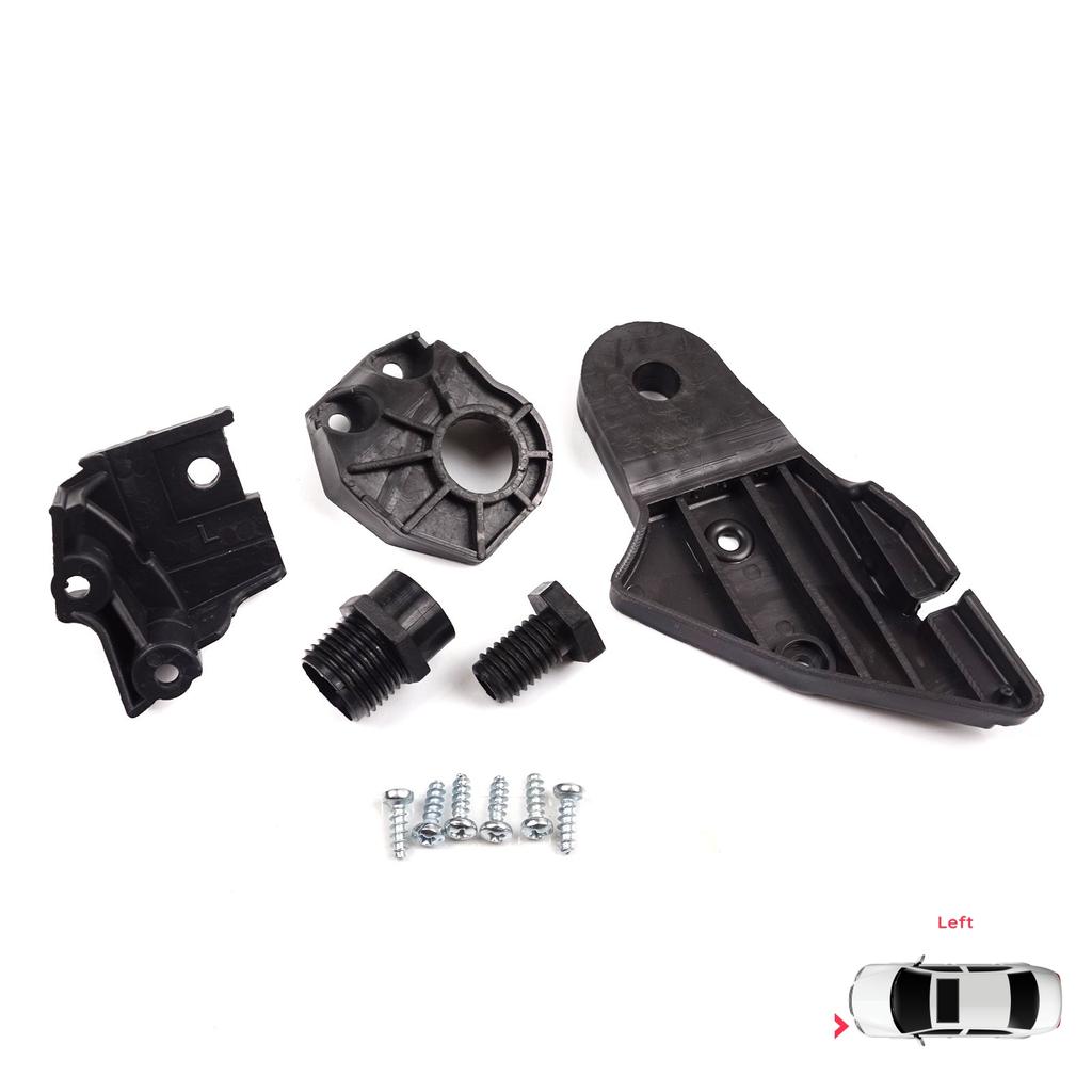 EHL514 Headlight Holder Mount Repair Bracket Tab Set Left Side for Mercedes C Class W204 S204 C204 2007-2014 CL203 A2048201114