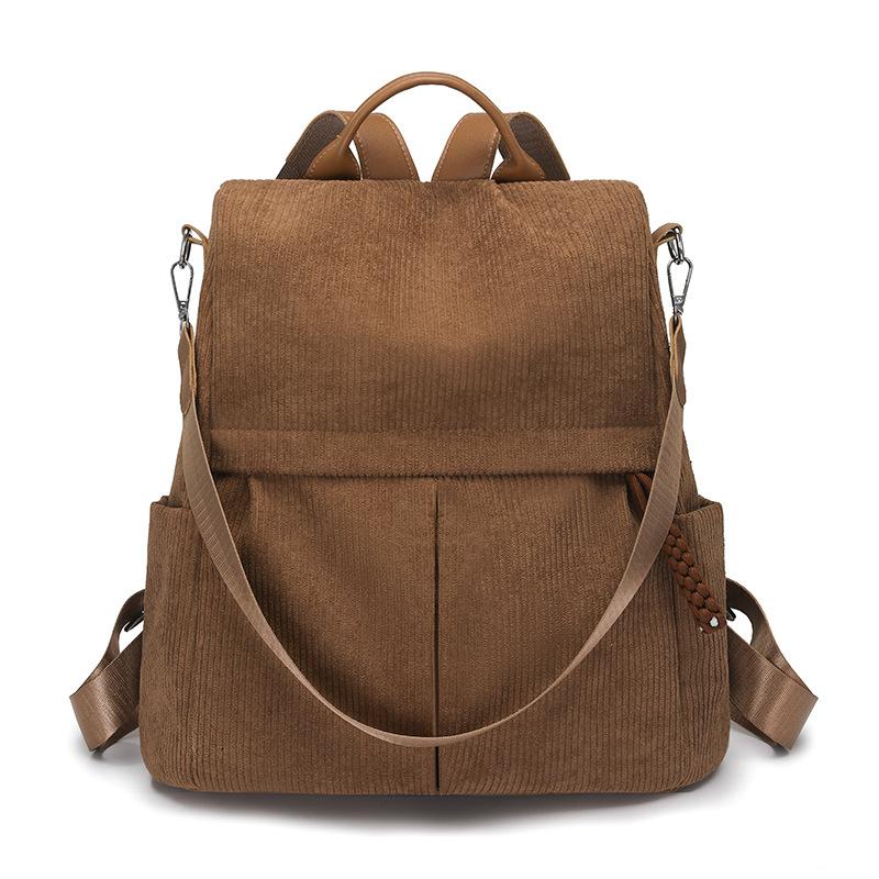 Cordrucksack Schultasche für Studenten Outdoor Rucksack mit großer Kapazität