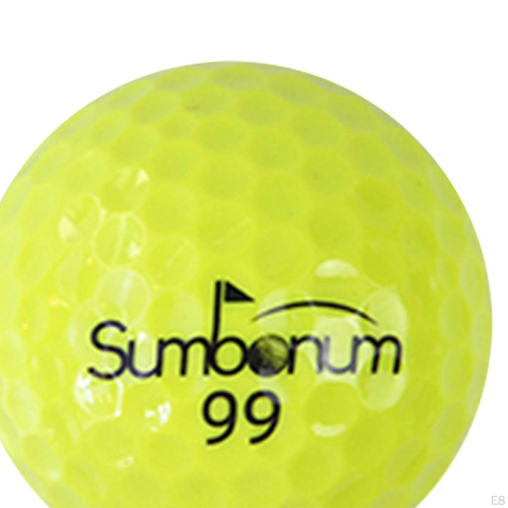 3 sztuki piłek golfowych dwuwarstwowych do ćwiczeń 1,68 cala treningowe zawody gra