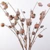 8 Fruit Artificial Pomegranate Branch Plastic Handmade Simulation Pomegranate Fruit Decorative Realistic Foam Fruits Branches