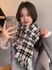 New Imitation Cashmere Women Scarf Winter Ladies Vintage Plaid Warm Scarve Pashmina Mujer Female Foulard Bufanda Wrap Shawl Men