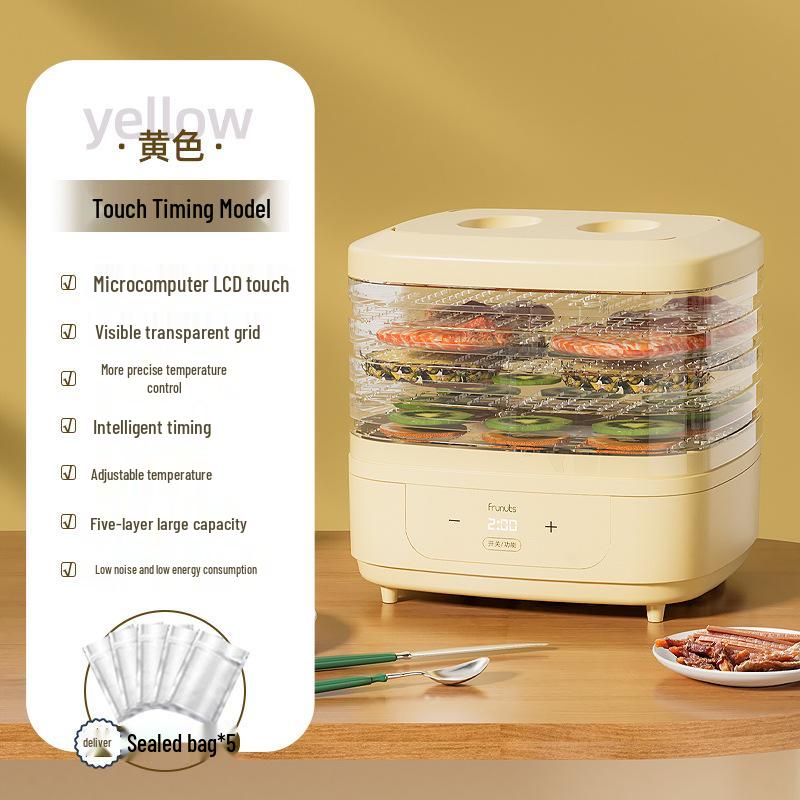 Compact Food Dehydrator for Fruits, Vegetables, Meats, and Pet Treats