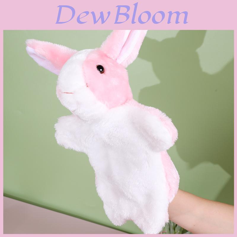 Burattino da Mano Coniglio Peluche Per Neonati Con Imbottitura in Morbido Cotone PP Giocattolo Comfort per Lattanti Regalo per Neonato